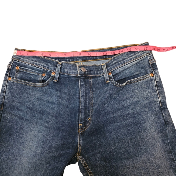 Levi's Men's 511 Straight Blue Jeans Size 36 - Picture 7 of 10